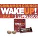 Caffeinated Cinnamon Crunch Protein Bars | Gluten Free Vegetarian 350mg Caffeine | Boost Focus & Clarity | 6 Pack | Shop Now - Buy Online on GoSupps.com
