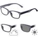 Infactory Self-Tinting Reading Sunglasses - UV 400 Protection 2.0 Diopters | Comfortable & Stylish Reading Glasses - Buy Online on GoSupps.com