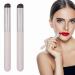 2 Silicone Lipstick Brush Lip Brush For Lipstick Lip Brush For Lip Coloring Silicone Makeup Lip Applicator Round Design Lip Brush 5.7 Inch Lip Stick Applicato For Gloss&Lip&Lip Tint