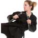 Ausemku Safe Foam Rubber Training Nunchucks with Steel Chain - Black+Red - Buy Online on GoSupps.com