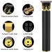 MOLADY Professional Hair Clippers for Men - USB Rechargeable Cordless Trimmer Beard Shaver Electric Outliner Grooming Kit - T-Blade Close Cutting Trimmer in Black - Buy Online on GoSupps.com