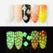 4 Boxes Luminous Nail Art Sequins & Stickers - Glitter Makeup for Women & Girls | DIY Manicure & Nail Studio Supplies for Parties & Masquerades - Buy Online on GoSupps.com