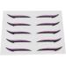 Jauarta Stickers Colorful Reusable Waterproof Self Adhesive Stickers for Weddings Dance Parties (Purple) - Buy Online on GoSupps.com