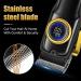Professional Hair Clippers for Men - Cordless USB Rechargeable Trimmer with LED Smart Display - Buy Online on GoSupps.com