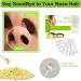Nose Wax Kit 100g for Men & Women - Hair Removal Wax with 20 Safe Tip Applicators, 10 Containers & Moustache Stencils - Buy Online on GoSupps.com