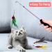 Bojafa Cat Toys for Indoor Cats Adult: Interactive Kitten Feather Wand Toys 15 Pcs Cat Teaser Toys - Buy Online on GoSupps.com