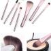 Makeup Brush 7 Non-stimulating Synthetic Fibers Comfortable Touch With Cosmetic Bag Brush Sets - Buy Online on GoSupps.com