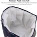 Aoveew Collapsible Foot Bath Basin Portable and Lightweight Foot Soaking Tub for Relaxation (Navy Blue) - Buy Online on GoSupps.com