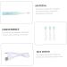 Buy Automatic Children's Electric Toothbrush - Kids Toothbrush for Effective Cleaning | 1 Set Blue - Buy Online on GoSupps.com