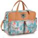 Kamay Waterproof Mummy Diaper Bag with Changing Mat - Rainforest Flamingo - Buy Online on GoSupps.com