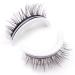 Fake Eyelashes 1 Pair Reusable Self-adhesive False Eyelashes Makeup Eyelashes with Crystal Case Realistic Lashes for Beginners Women Natural Fake Eyelashes