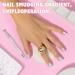 Bekecidi Nail Art Set with 200 Soft White Sponges and a Durable Grab Pen for Ombre Nail Art Create a Variety of Nail Art Styles - Buy Online on GoSupps.com