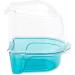 Savic Blue Bird Cage Bath for Small and Medium Birds - Easy Clean and Fun Bird Bath Option - Buy Online on GoSupps.com