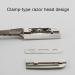 High-Quality Manual Beard Trimmer & Straight Edge Razor with Wooden Handle | Perfect for Barbers & Home Use - Buy Online on GoSupps.com