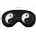 Weed Yin Yang Sleep Mask - Adjustable Blindfold for Sleeping, Blocking Light - Men and Women - Buy Online on GoSupps.com