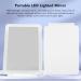 LED Lighted Makeup Mirror Portable Vanity Mirror Stepless Dimming Rotation Touch Switch Rechargeable Mirror 3 Light Colors Desktop Cosmetic Light Up Mirror for Home Use(White) - Buy Online on GoSupps.com