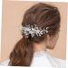 Beaupretty Wedding Hair Accessories Rhinestones Pearl Hair Clips Tiara Hair Barrettes Hair Pin Rhinestone Clips for Hair Metal Hair Comb Vintage Women's Zinc Alloy Hair Piece - Buy Online on GoSupps.com
