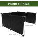POPETPOP Cat Litter Box Enclosure : 1 Set Cat Litter Box Splash Guard Cat Litter Box Shields Litter Box Screen Privacy for Pet Toilet 35X35X0.2cm - Buy Online on GoSupps.com