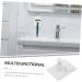 Offsch 4-Piece Self-Adhesive Shower Hooks for Bathroom Razor Organizer - White ABS Shaving Hanger - Durable Door Hook - 7.50x5.50x3.00cm - Buy Online on GoSupps.com