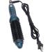 Best 2 in 1 Hair Curler & Straightening Brush - Portable Electric Thermostatic Hair Tool - Green US Plug 110V - Dual Purpose for Beautiful Curls & Straight Hair - Buy Online on GoSupps.com