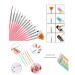 Portable UV Lamp LED Nail Kit with Electric Nail Drill - Pink Nail Art Set - Buy Online on GoSupps.com