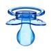 Landofgenie Adult Size Pacifier - Large Shield Gloss Transparent Design - 2 Pack (Blue & Pink) - International Shipping Available - Buy Online on GoSupps.com