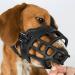 Trixie Muzzle Flex Silicone Muzzle - Black ML | Comfortable & Safe Dog Muzzles for International Shipping - Buy Online on GoSupps.com