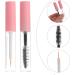 Ciieeo 6pcs Eyeliner Stick Eyelash Brush Mini Containers Pet Shadow Tip Liner Tubes Make up Travel 10.5x1.5cm Pink - Buy Online on GoSupps.com