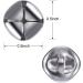 300 Bulk DIY Christmas Jingle Bells for Home Decoration - Silver 0.5 inch - Buy Online on GoSupps.com