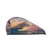 Hair Towel Wrap Hair Drying Towel with Button Towel Turban Head Towel to Dry Hair Quickly (Cherry Blossoms)