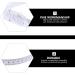 iplusmile Infant Head Circumference Tape Measure Plastic Reusable Measurement Ruler for Pediatrics Baby - Measure OFC Occipital Frontal Circumference(56cm) - Buy Online on GoSupps.com