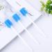 250 Pack Wellgler Disposable Oral Swabs - Sterile Sponge Mouth Swabs, Blue Plum Shape - Buy Online on GoSupps.com