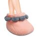 FECFUCY Heated foot warmers-heated foot warmer with removable heating pillows women's winter accessories for work reading traveling television learn Rose Three-Speed Timer Temperature Control