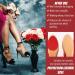 Modixun 4 Pcs Non-Slip Silicone Shoe Sole Protectors - 9.84in/25cm Shoe Grip Stickers for Men and Women - Red - Buy Online on GoSupps.com