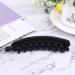 Minkissy 10pcs Slipproof Banana Hair Clips - Black Plastic Ponytail Grippers for Women | Perfect Hair Jewelry for Home Hotel Party & Masquerade - Buy Online on GoSupps.com