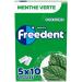 FREEDENT - Chewing Gum Sans Sucre - Go t Menthe Verte - 5 Paquets de 10 Drag es - 70g Blanc 5 Pack (70 g)