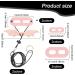 WEBEEDY 2 Sets Bearded Dragon Lizard Harness Leash 3 Size Pack Leather Adjustable Dinosaur Wing Lizard Harness Leash for Bearded Dragon Lizard Reptiles Safety Outdoor Walking - Buy Online on GoSupps.com