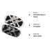 Buy MAYBEAN Butterfly Hair Clips & Combs - 2-Piece Set for Women & Girls | Stylish DIY Hair Accessories - International Shipping - Buy Online on GoSupps.com