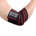 HYFAN Professional Wrist Elbow Knee Wraps Elastic Straps Brace Support Protector for Weightlifting Workout Bodybuilding Gym Fitness Elbow / Red