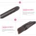 FOMIYES 50 Pcs Eye Shadow Brush Makeup Brush Ladies Suits Eyebrow Eyeshadow Brush Makeup Tools Miss Sponge 5.8X0.7X0.5CMx5pcs Blackx5pcs - Buy Online on GoSupps.com