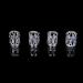 Hair Braiding Beads 3 Types Aluminum Beads Hair Braiding Rings Adjustable Metal Cuffs Hair Accessories Decoration Tools Accessories(Sliver) - Buy Online on GoSupps.com