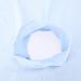 Verdant Touch Soft Duvet Cover for Massage & Beauty Salons - Light Blue Cotton with Facial Atemhole - Buy Online on GoSupps.com