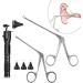 Earwax Removal Tool - Endoscope Ear Cleaner with Pliers & Tweezers Alligator Forceps for Ear Nose & Veterinary Use Effective Earwax Picker & Otoscope Accessories - Buy Online on GoSupps.com