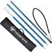 Trubrave Sling Fishing Spear - Aluminum Pole Spear with Stainless Steel Prong - 5 Paralyzer Tips - 3-in-1 Tool - Travel Bag Included - Buy Online on GoSupps.com