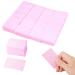 Tingdongwei 900 pieces lint -free nail cotton pads lint -free nail towels for preparation and completion of the nail art manicure nail polish remover cotton pads nail wipes pads (pink)
