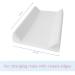 Terry Cloth Changing Mat Protector with Raised Edge - White | Premium Soft Absorbent & Waterproof Design for Babies - Shop Now! - Buy Online on GoSupps.com