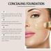 Liquid Foundation Coverage Foundation Hydrating Base Concealer Liquid Concealer Coverage Primer Makeup Natural & Light Foundation for All Skin Types - 1 Fl. Oz. (Ivory White 1) - Buy Online on GoSupps.com