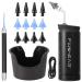 KamyCare FlushEAR - Water Powered Ear Cleaner - Safe & Effective - 1&5 Jet Stream with 3 Pressure Settings for Ear Wax Buildup - Electric Ear Wax Removal Kit - Waterproof - USB Charging - Easy to Use