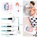 32Pcs Blue Makeup Brushes Kit | Cruelty-Free Synthetic Fiber Bristles | Essential Eyeshadow, Eyeliner, Face Powder, Cream & Liquid Brushes - Buy Online on GoSupps.com