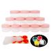 Great Foru 12 pieces container rehearsals 15g empty samples 15ml cosmetics container container CREMEDINGS with lid for DIY make-up eyeshadow nails pearls lip gloss sample powder lip balm